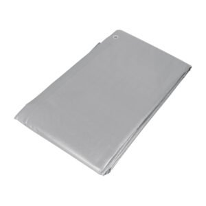 Lona de polietileno reforzada 4 x 4 m gris 180g/m2 TRUPER 10773