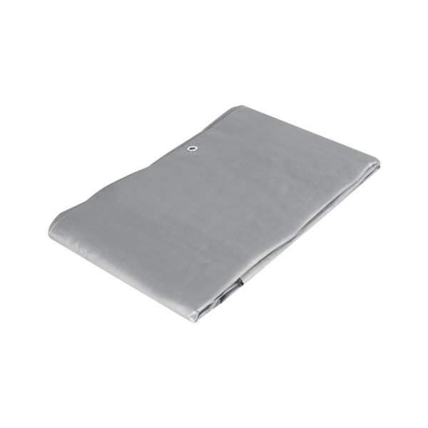 Lona de polietileno reforzada 4 x 5 m gris 180g/m2 TRUPER 15364