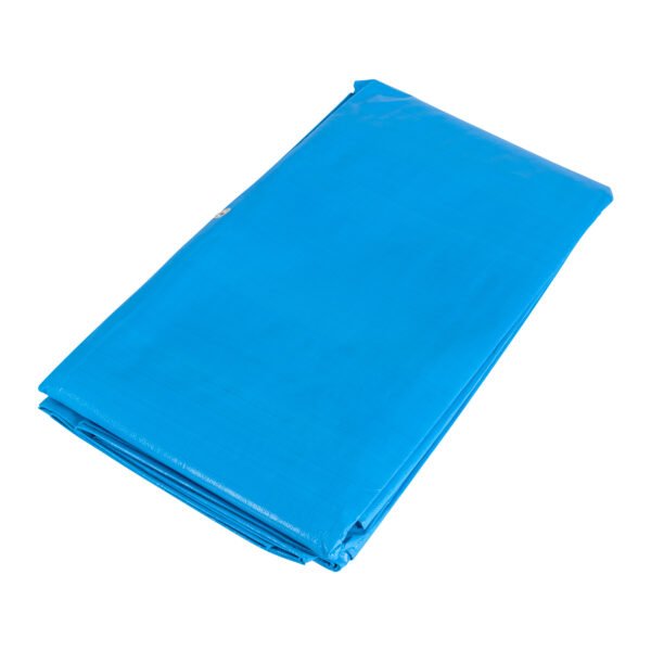 Lona de polietileno reforzada 4 x 5 m azul 180g/m2 TRUPER 15372
