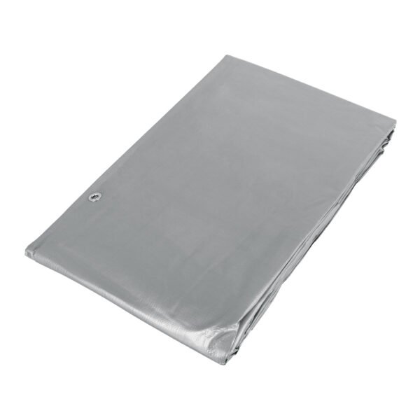 Lona de polietileno reforzada 4 x 6 m gris 180g/m2 TRUPER 15365