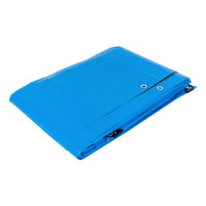 Lona de polietileno reforzada 4 x 7 m azul 180g/m2 TRUPER 102571