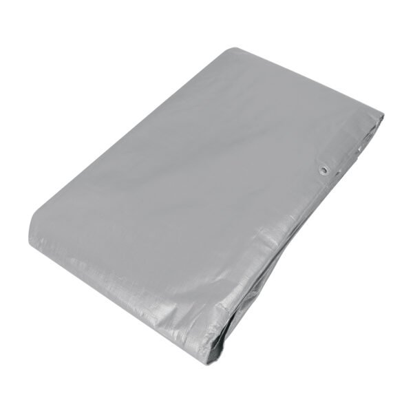 Lona de polietileno reforzada 5 x 5 m gris 180g/m2 TRUPER 10775