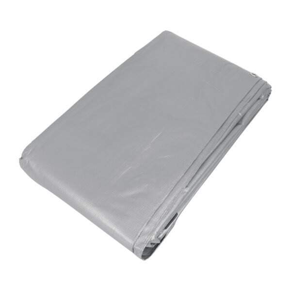 Lona de polietileno reforzada 5 x 7 m gris 180g/m2 TRUPER 10776