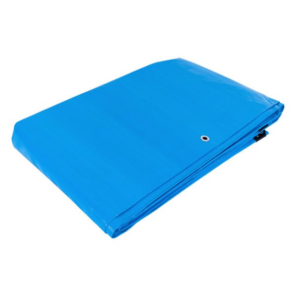 Lona de polietileno reforzada 5 x 7 m azul 180g/m2 TRUPER 102573