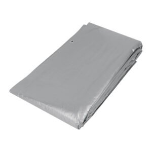 Lona de polietileno reforzada 6 x 6 m gris 180g/m2 TRUPER 10777