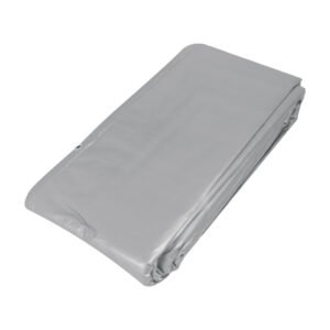 Lona de polietileno reforzada 6 x 9 m gris 180g/m2 TRUPER 10778