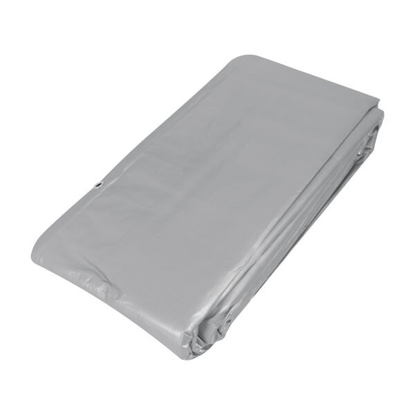 Lona de polietileno reforzada 6 x 9 m gris 180g/m2 TRUPER 10778