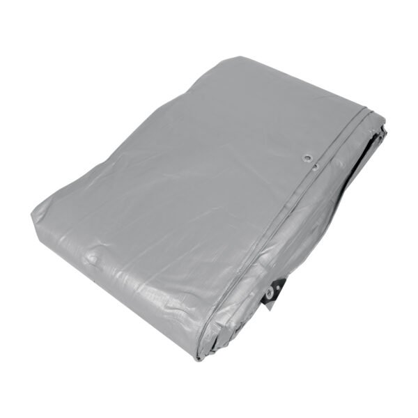 Lona de polietileno reforzada 7x10 m gris 180g/m2 TRUPER 10779