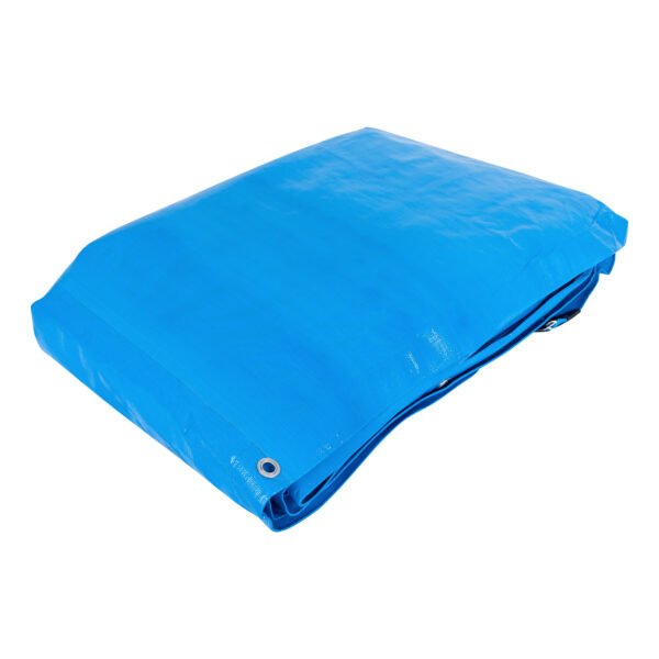 Lona de polietileno reforzada 7x10 m azul 180g/m2 TRUPER 102576