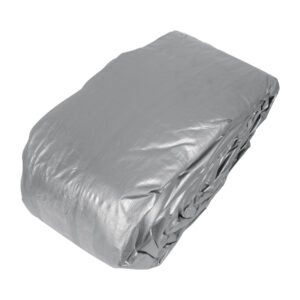 Lona de polietileno reforzada 9x14 m gris 180g/m2 TRUPER 10780