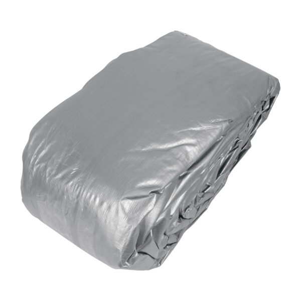 Lona de polietileno reforzada 9x14 m gris 180g/m2 TRUPER 10780