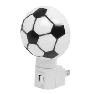 Luz de noche con lámpara E12 balón soccer Volteck 46133