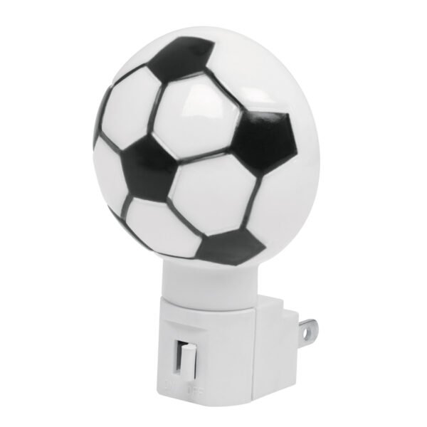 Luz de noche con lámpara E12 balón soccer Volteck 46133