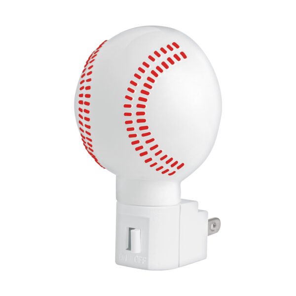 Luz de noche con lámpara E12 pelota de béisbol Volteck 46289
