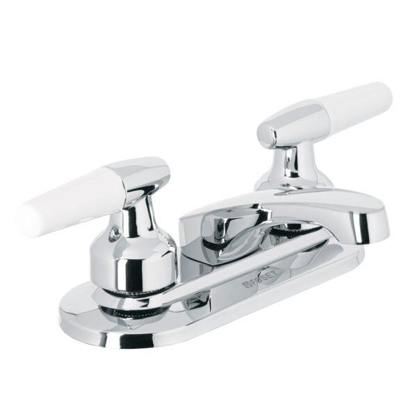 Mezcladora 4 para lavabo nariz larga manerales cono 49203
