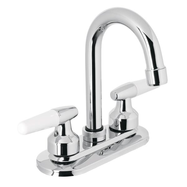 Mezcladora 4 para lavabo cuello bar manerales cono 49213