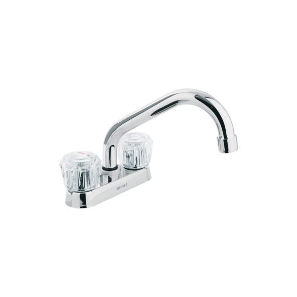 Mezcladora 4 para lavabo tubular manerales de acrílico 47685
