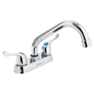 Mezcladora 4 para lavabo tubular manerales palanca 47686