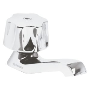 Llave individual para lavabo maneral metálico Foset Basic 49229