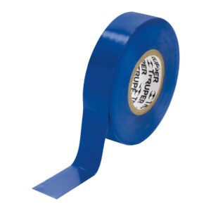 Cinta de aislar de 18 m x 19 mm azul Truper 12505