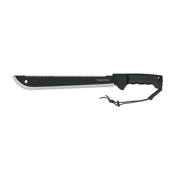 Machete doble filo 14 cacha inyectada con funda TRUPER 103827