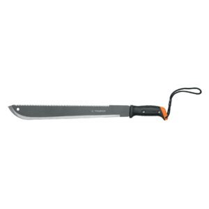 Machete doble filo 18 cacha atornillada funda de cartón 15893