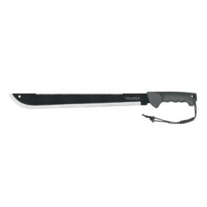 Machete doble filo 18 cacha inyectada con funda TRUPER 13098