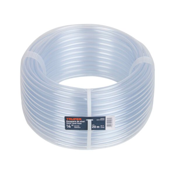 Manguera de Nivel 1/4 rollo de 20m TRUPER 104051