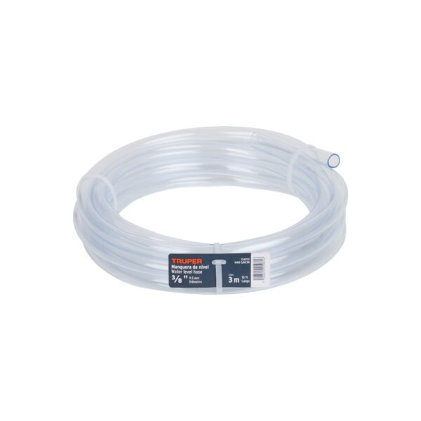 Manguera de Nivel 3/8 rollo de 3m TRUPER 104055