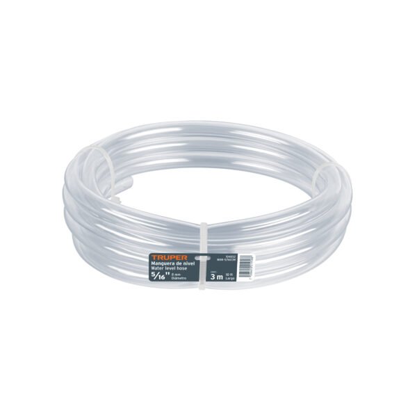 Manguera de Nivel 5/16 rollo de 3m TRUPER 104052