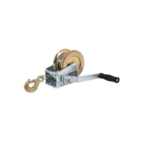 Malacate de manivela 650 kg con cable Truper 14720