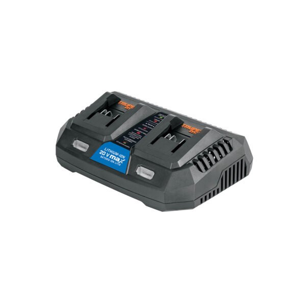 Cargador dual de baterÃ­as de ion litio 20V TRUPER MAX 102492