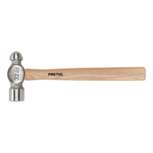 Martillo pulido de bola 32 oz mango madera Pretul 22660