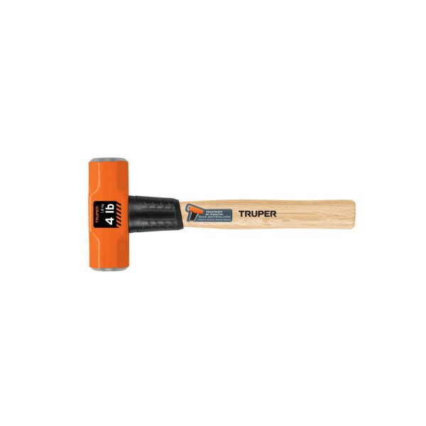 Marro octagonal 4 lb mango de madera 12 Truper 16508