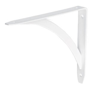 MED-6BB.jpg Ménsula reforzada blanca 5 x 7 diseño barra Fiero 47696