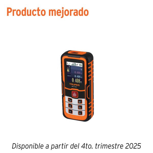 Medidor lÃ¡ser de distancia de 005 m a 100 m Truper 100374