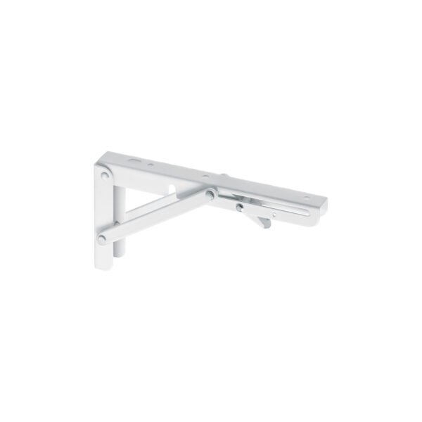 Ménsula plegable de acero blanca 4 x 8 Fiero 49872