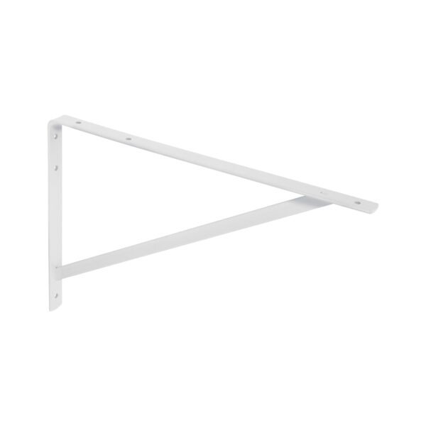 Ménsula de acero reforzada blanca 13 x 20 Fiero 44672