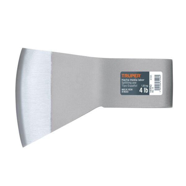 Hacha media labor 4 lb sin mango TRUPER 14990