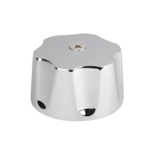 Maneral hexagonal metálico para lavabo y fregadero Basic 49051
