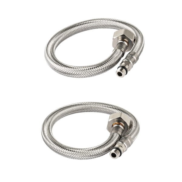 Juego de 2 mangueras para mezcladoras tipo monomando Basic 49436