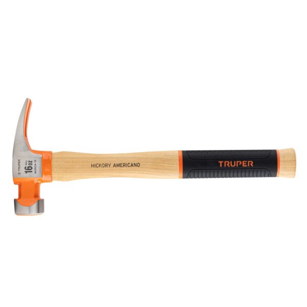 Martillo 16 oz uña recta tipo California Ripper Truper Grip 19989