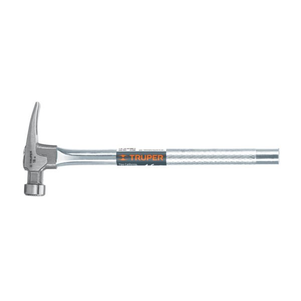 Martillo tubular 16 oz uña California Ripper cara fresada 10643