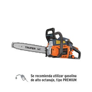 MOT-3814.jpg Motosierra 38 cc a gasolina con barra de 14 Truper 102735