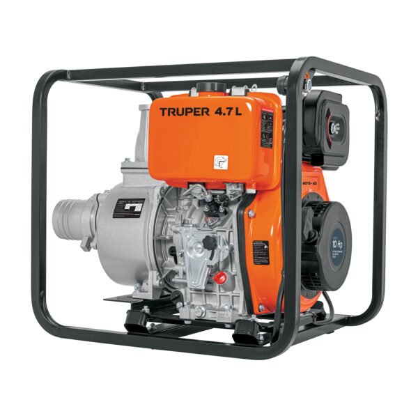 Motobomba autocebante 4x4 diesel 10HP agrícola TRUPER 102422