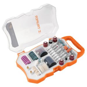 Kit de accesorios p/herramienta rotativa 121 pzs TRUPER 100757