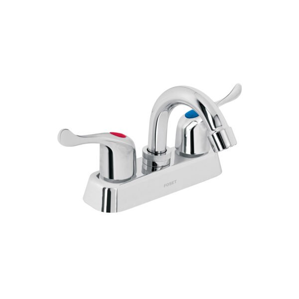 Mezcladora 4 lavabo ABS cuello curvo palanca BASIC 45512