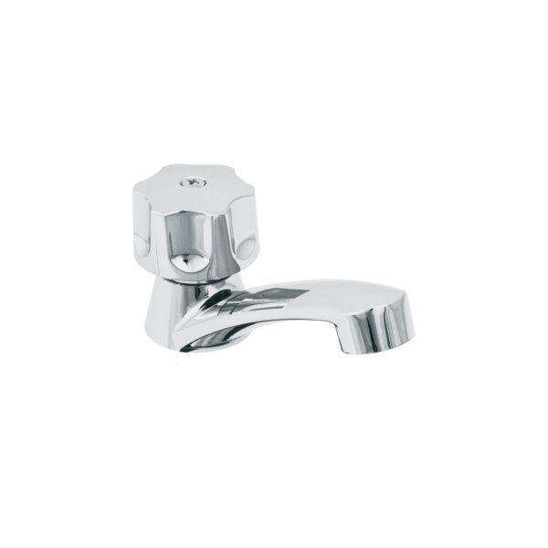 Llave individual lavabo ABS hexagonal BASIC 49309