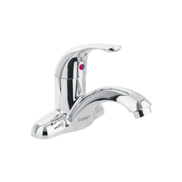 Monomando lavabo ABS nariz curva BASIC 48191