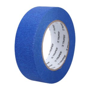 MSK-1-1-2A.jpg Cinta masking tape azul de 1-1/2 x 50 m para pintor Truper 12623